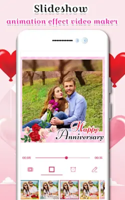 Anniversary Video Maker android App screenshot 6